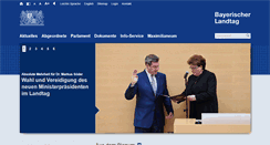 Desktop Screenshot of bayern.landtag.de